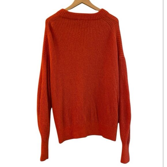 Everlane Oversized Alpaca Crew Sweater Size XL Cozy Cabincore Winter Christmas - Picture 5 of 9